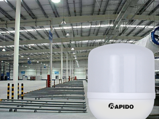 LED BÚP TRỤ 20W Model_ RLBU-20W (Nền trắng)